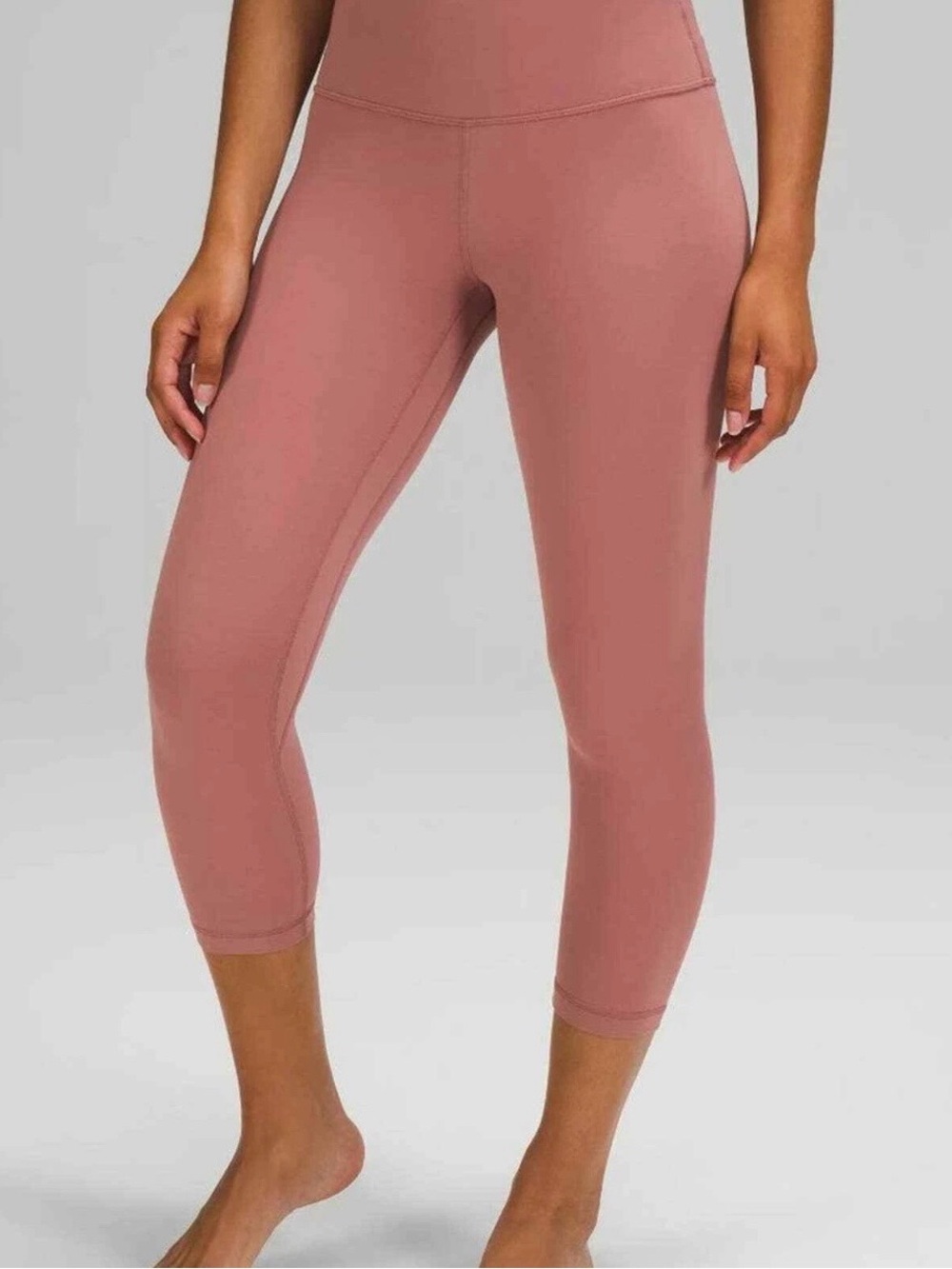 Lululemon Women's Align High-Rise Crop 21" Spiced Chai Size 4